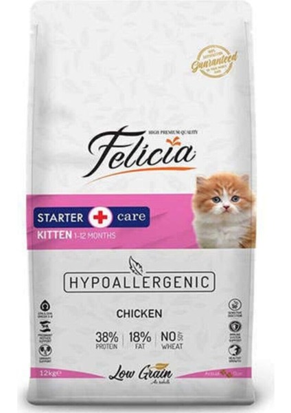 Kitten Az Tahıllı Tavuklu Yavru Kedi Maması 12 kg