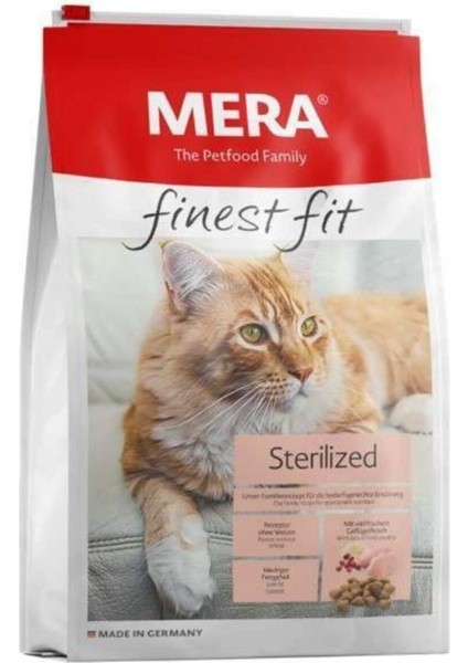 Finest Fit Sterilized Kümes Hayvanlı Kısır Kedi Maması 4 kg