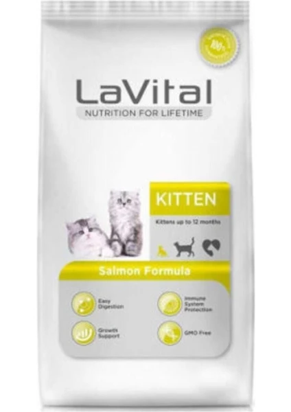 La Vital Kitten Somonlu Yavru Kedi Maması 1,5 kg