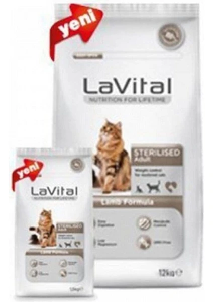 La Vital Kuzulu Kısırlaştırılmış Kedi Maması 1,5 kg