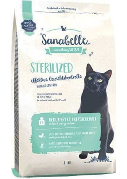 Sanabella Sanabelle Sterilized Kısırlaştırılmış Tahılsız Kedi Maması 2 kg Snb