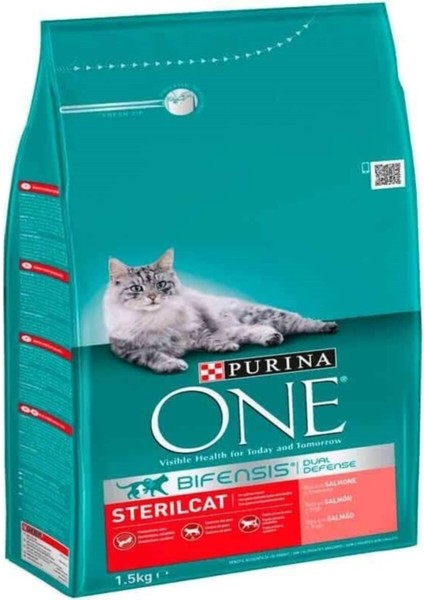 Somonlu Kısırlaştırılmış Kedi Maması 1,5 kg