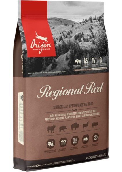 Regional Red Tahılsız Yetişkin Kedi Maması 1,8 kg