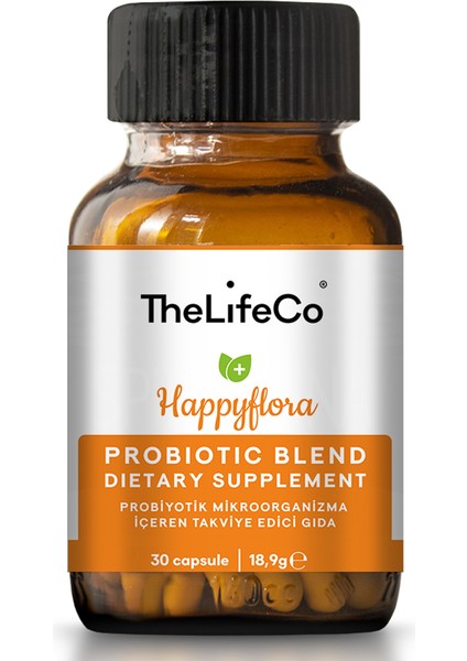 Thelifeco Happyflora Probiyotik Mikroorganizma Içeren Takviye Edici Gıda