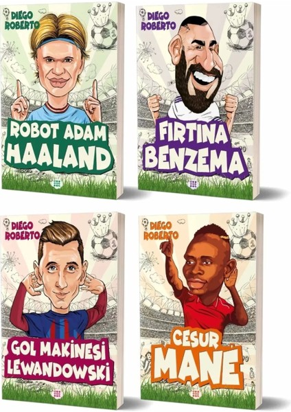 Robot Adam Haaland-Fırtına Benzema-Gol Makinesi Lewandowski-Cesur Nane