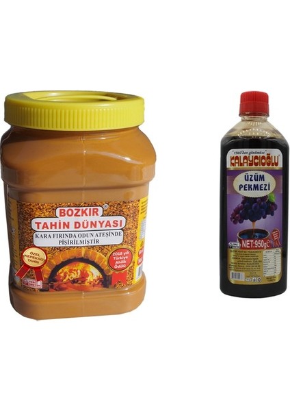 Üzüm Pekmezi 950 gr + Tahin 935 gr