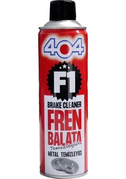 Fren Balata Temizleyici F1 Kırmızı 500ML