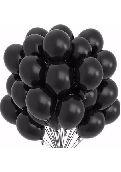 Lastik Lateks Mat Balon 25 Adet