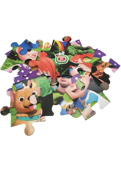 Laço Kids Cocomelon Büyük Yer Puzzle 24 Parça Çocuklar Için Eğitici Yapboz