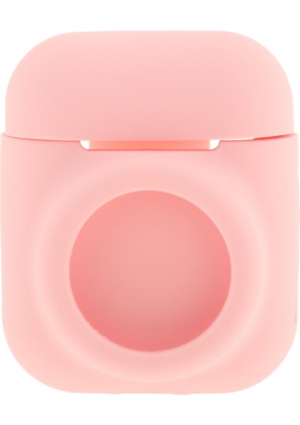 Anahtar Zincirli Cüzdan Tablet Anahtarı ile Silikon Kasa, - Pembe