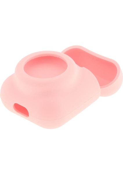 Anahtar Zincirli Cüzdan Tablet Anahtarı ile Silikon Kasa, - Pembe