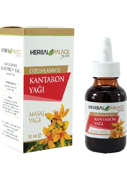 H.p Ozonlanmış Saf Kantaron Yağı (Masaj)
