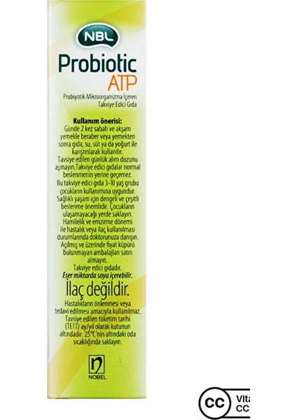 Nbl Probiotic Atp 10 Saşe