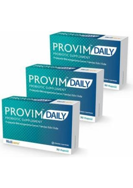 Provim Daily 30 Kapsül 3 Adet