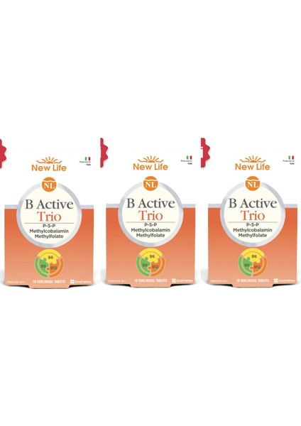 B Active Trio 30 Tablet 3 Kutu