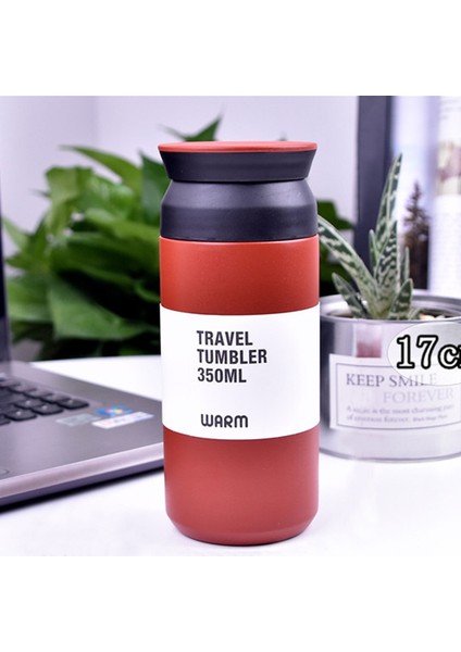 Termos Bardak Vakum Basit Buzlu 304 Paslanmaz Çelik Su Bardağı Öğrenci Taşınabilir Kahve Fincanı (Yurt Dışından)