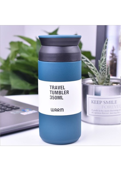 Termos Bardak Vakum Basit Buzlu 304 Paslanmaz Çelik Su Bardağı Öğrenci Taşınabilir Kahve Fincanı (Yurt Dışından)