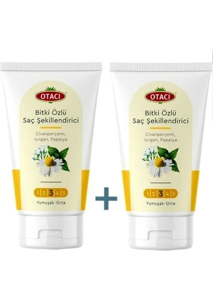 Bitkisel Saç Şekillendirici Yumuşak - Orta 150ml X 2 Adet