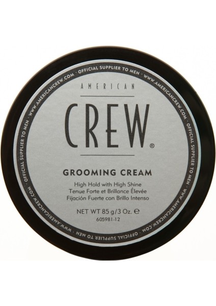 Grooming Erkek Parlak Saç Şekillendirici Krem 85 Ml