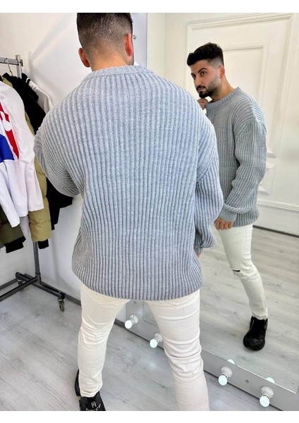 Oversize Kazak Bol Kesim Salaş Triko Kazak
