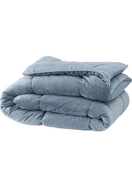 Bedding Vovin Çift Kişilik Yorgan Velvet 2'li Yastık Kılıfı Indigo modelleri