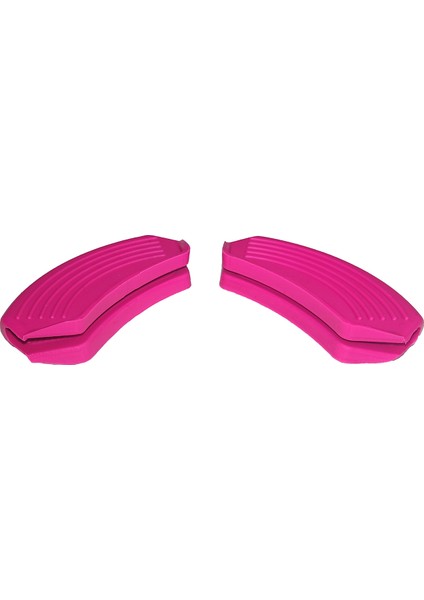 Silikon Tencere Tava Tutacağı Yanmaz Yapışmaz Tutamaç Set 9x4 cm Pembe