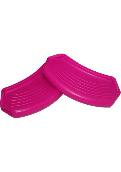 Silikon Tencere Tava Tutacağı Yanmaz Yapışmaz Tutamaç Set 9x4 cm Pembe