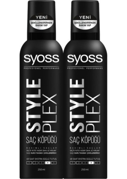 Style Plex Köpük 250 Ml X 2 Adet