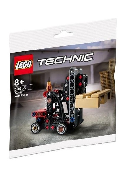 Technic 30655 Forklift With Pallet Polybag