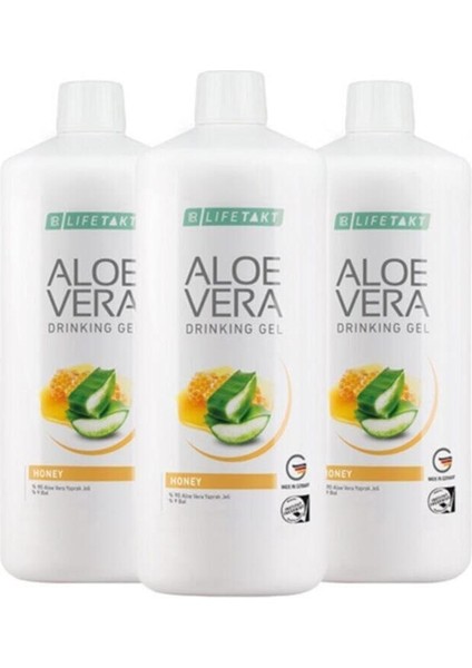 Aloe Vera Jel Içecek Ballı 3'Lü Set