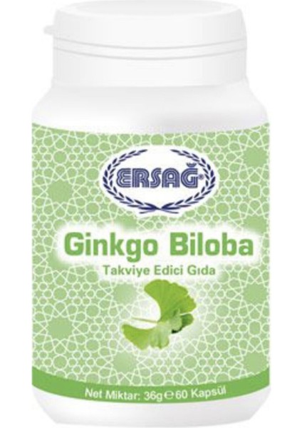 Ginkgo Biloba Gıda Takviyesi