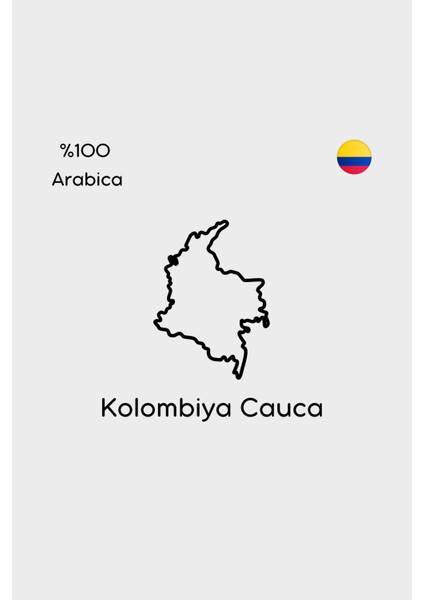 Abu Coffee Filtre Kahve Kolombiya Cauca Arabica 250 gram