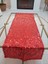 Pul Payetli 6mm Armut Gözyaşı Runner 40 x 120 cm 1