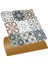 Kendinden Yapışkanlı Kimono Desenli Pvc Karo 30X30 cm (56 Adet) 5m2 1