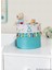 Baby Bebek Yuvarlak Sepet 20*20*20 Mavi 1