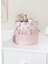 Baby Bebek Yuvarlak Sepet 20*20*20 Pembe 1