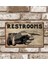 Metal Restrooms Retro Poster (29X19) 1