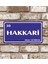 Metal Plaka Hakkari 30 Retro Poster (29X15) 1