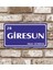 Metal Plaka Giresun 28 Retro Poster (29X15) 1