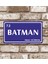Metal Plaka Batman 72 Retro Poster (29X15) 1