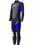 3mm Erkekler Şnorkel Için Wetsuit Kumaş Tüplü Dalış Sörf Yüzme Mavi Xxl (Yurt Dışından) 1