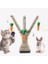 Kedi Ağacı Tırnak Scratcher Dıy Interaktif Eğitim Oyuncaklar Kıyma Için Kedi Halat Pet Tırlanma Tırmanma Ağacı ile Havuç Yavru Kıyafet | Mobilya ve çizikler (Yurt Dışından) 2