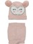 Owl Set-G-2pr Pudra Kız Çocuk Atkı Bere 1