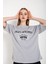 Kadın Palm Springs Baskılı Oversize T-Shirt 3