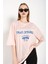 Kadın Palm Springs Baskılı Oversize T-Shirt 3