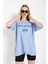 Kadın Palm Springs Baskılı Oversize T-Shirt 2