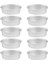 10 Adet Mini Oval Yumurta Şekli Alüminyum Alaşımlı Metal Peynir Tava Kek Kalıbı Ekmek Kalıbı Tart Tutucu Puding Jöle Teneke (Yurt Dışından) 1