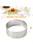 10 Paket 5cm Paslanmaz Çelik Tart Halkası, Isıya Dayanıklı Delikli Kek Mousse Halkası, Yuvarlak Halka Pişirme Donut Araçları (Yurt Dışından) 2