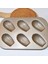 2'li Paket Madeleine Kalıp Kek Tavası, Yapışmaz Ağır Hizmet Kabuğu Madeline Fırında Pişirme Için Bakeware (Altın) (Yurt Dışından) 5