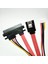 Sabit Sürücü Veri Güç Kaynağı Tümleşik Kablo Küçük 4pin Dişi ve Sata 3.0 Erkek - Sata 22PIN(7+15PIN) Veri Güç Kablosu (Yurt Dışından) 5
